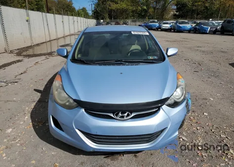 2013 Hyundai Elantra Gls from USA, damaged, VIN KMHDH4AEXDU754853